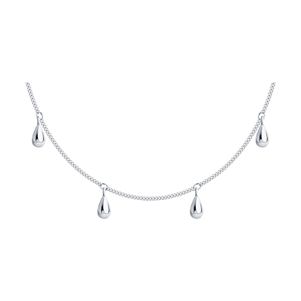 

Колье из серебра 55 см SOKOLOV 94070569, 94070569