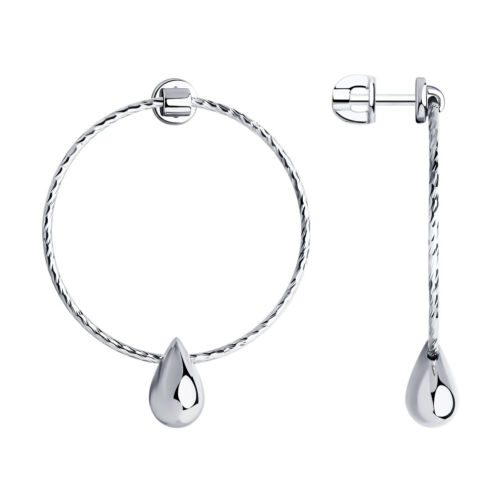 

Серьги подвески из серебра SOKOLOV 94024989, 94024989