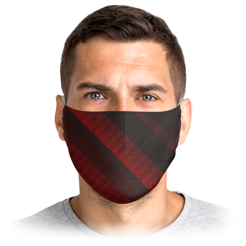 

Многоразовая маска Printio Stop virus! черная M, Stop virus!