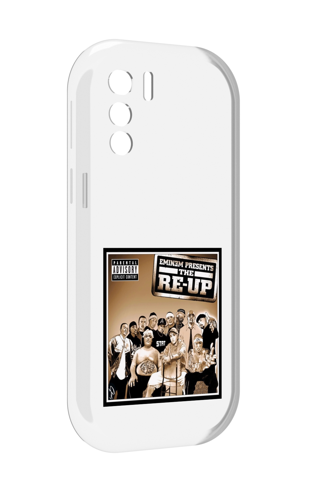 

Чехол MyPads EMINEM PRESENTS, THE RE-UP для UleFone Note 13P, Прозрачный, Tocco