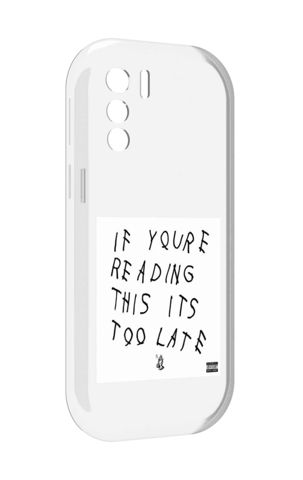 

Чехол MyPads Drake - If You’re Reading This It’s Too Late для UleFone Note 13P, Прозрачный, Tocco