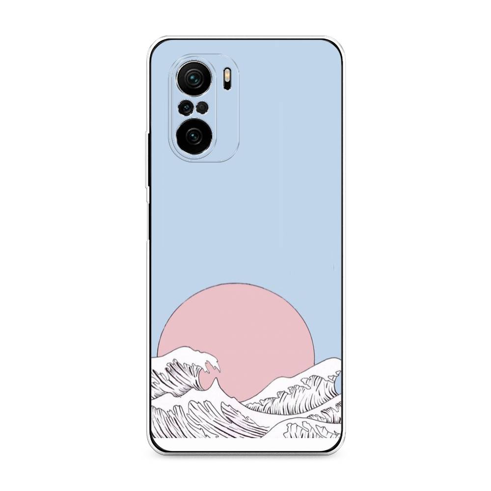 

Чехол Awog на Poco F3/Redmi K40/Mi 11i "Японское солнце", 312650-10