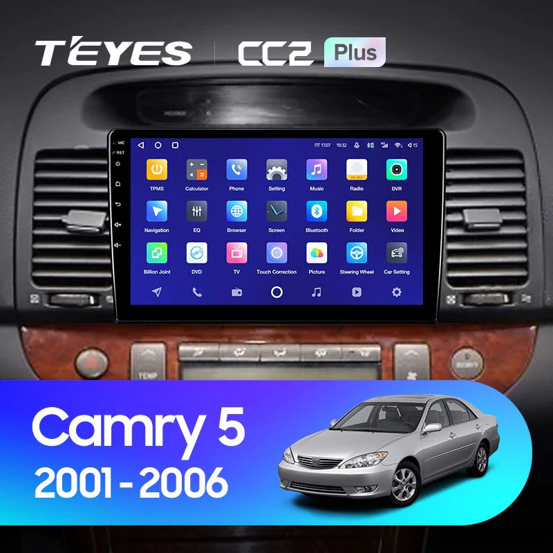 

Штатная магнитола Teyes CC2 Plus 4/32 Toyota Camry 5 XV 30 (2001-2006) Тип-B, CC2 Plus