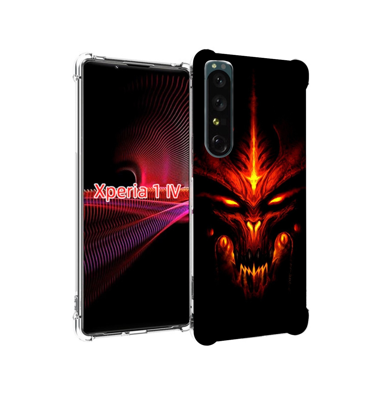 

Чехол накладка MyPads diablo-3-диабло для Sony Xperia 1 IV, Прозрачный, Tocco