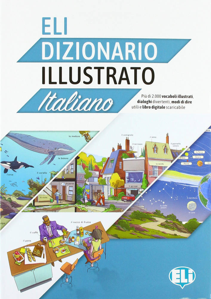 фото Книга eli illustrated dictionary: eli dizionario illustrato