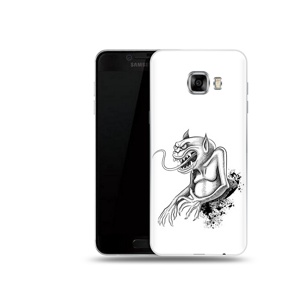 

Чехол MyPads Tocco для Samsung Galaxy C5 (2016) чорт, Прозрачный, Tocco