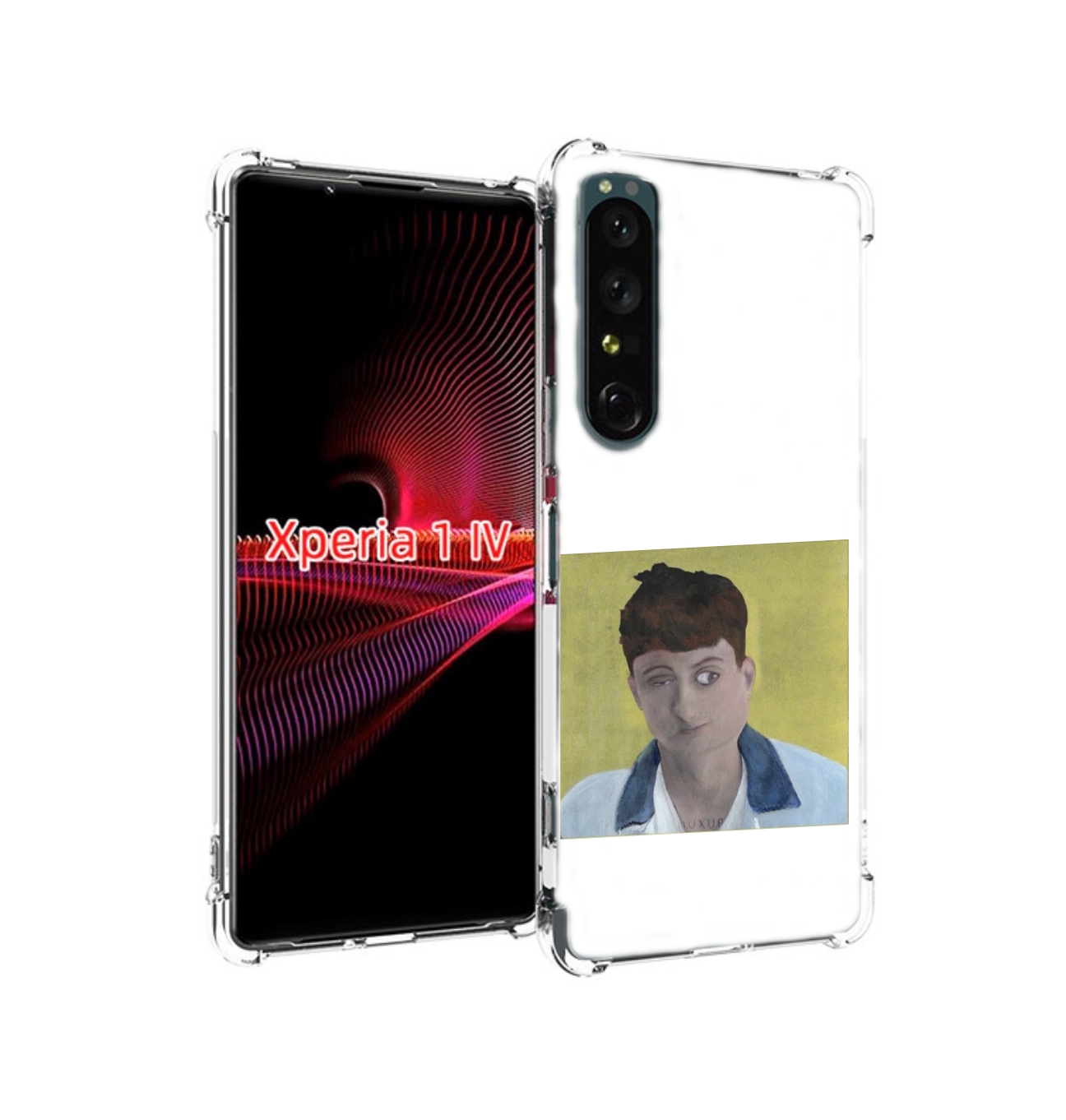 

Чехол накладка MyPads Stay Ugly Boulevard Depo для Sony Xperia 1 IV, Прозрачный, Tocco