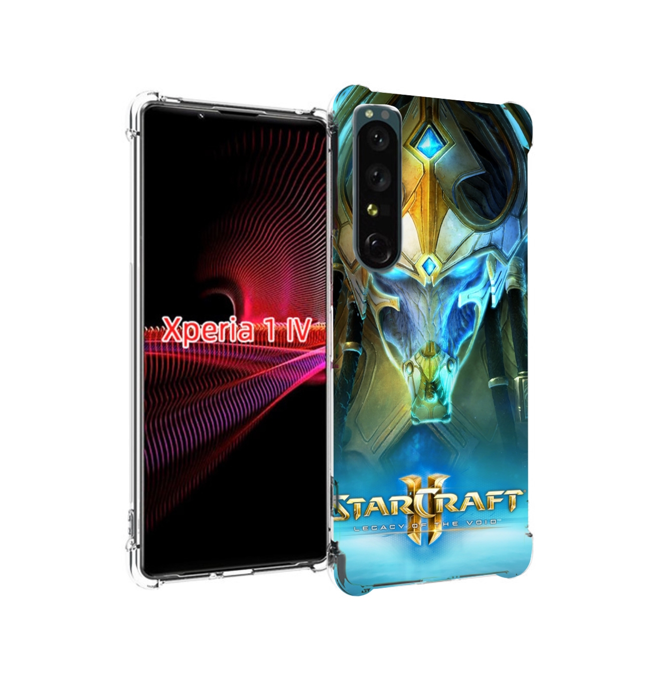 

Чехол накладка MyPads StarCraft II Legacy of the Void для Sony Xperia 1 IV, Прозрачный, Tocco