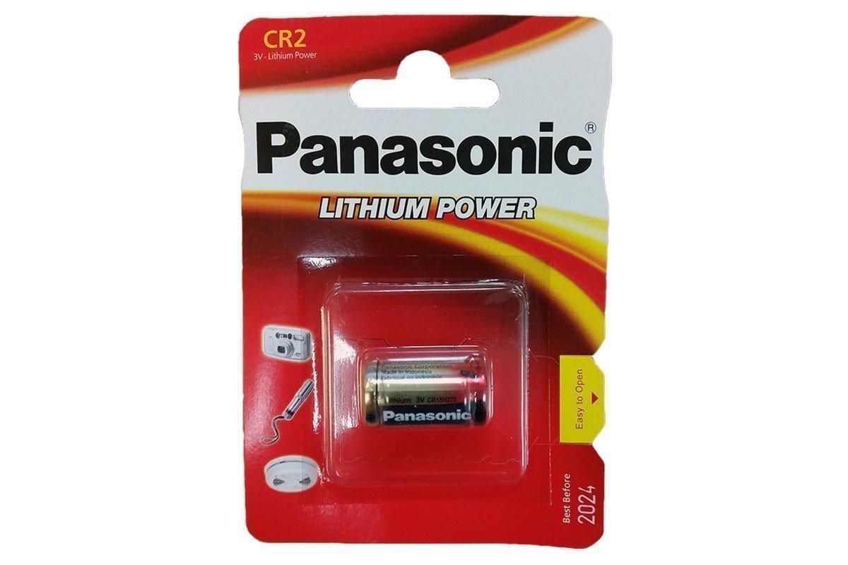 

Литиевая батарейка Panasonic Lithium Power CR-2L/1BP CR2 BL1