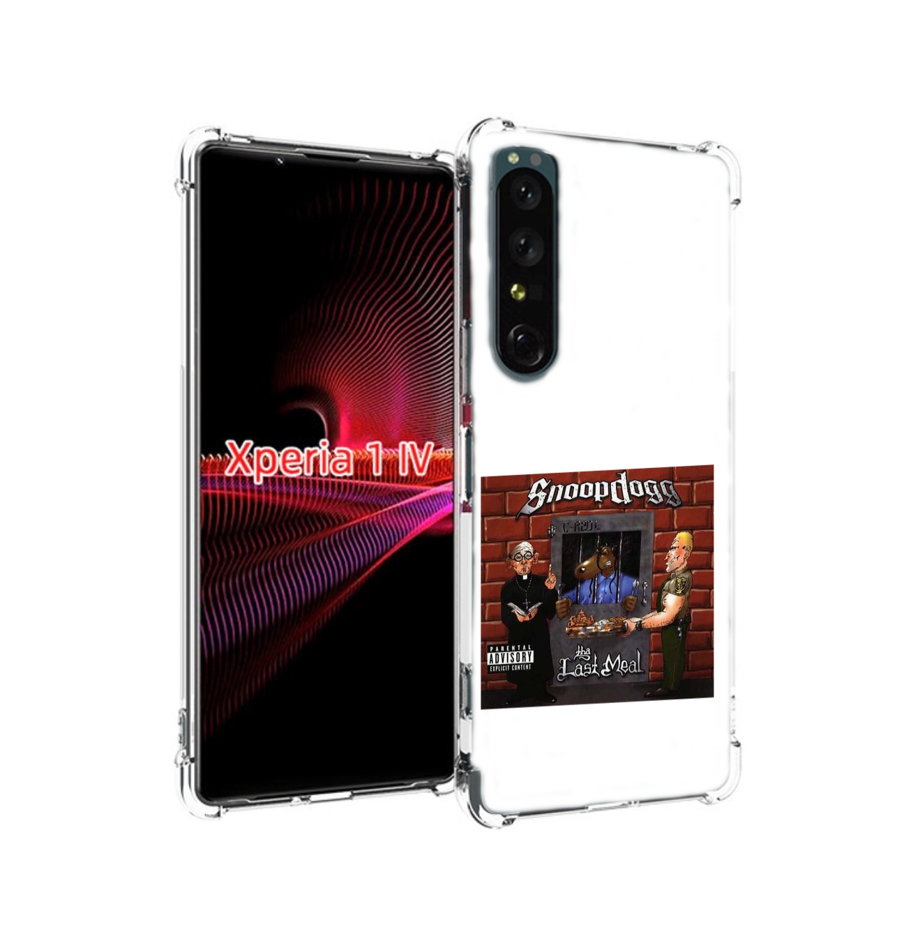 

Чехол Накладка Mypads Snoop Dogg Tha Last Meal для Sony Xperia 1 IV, Прозрачный, Tocco