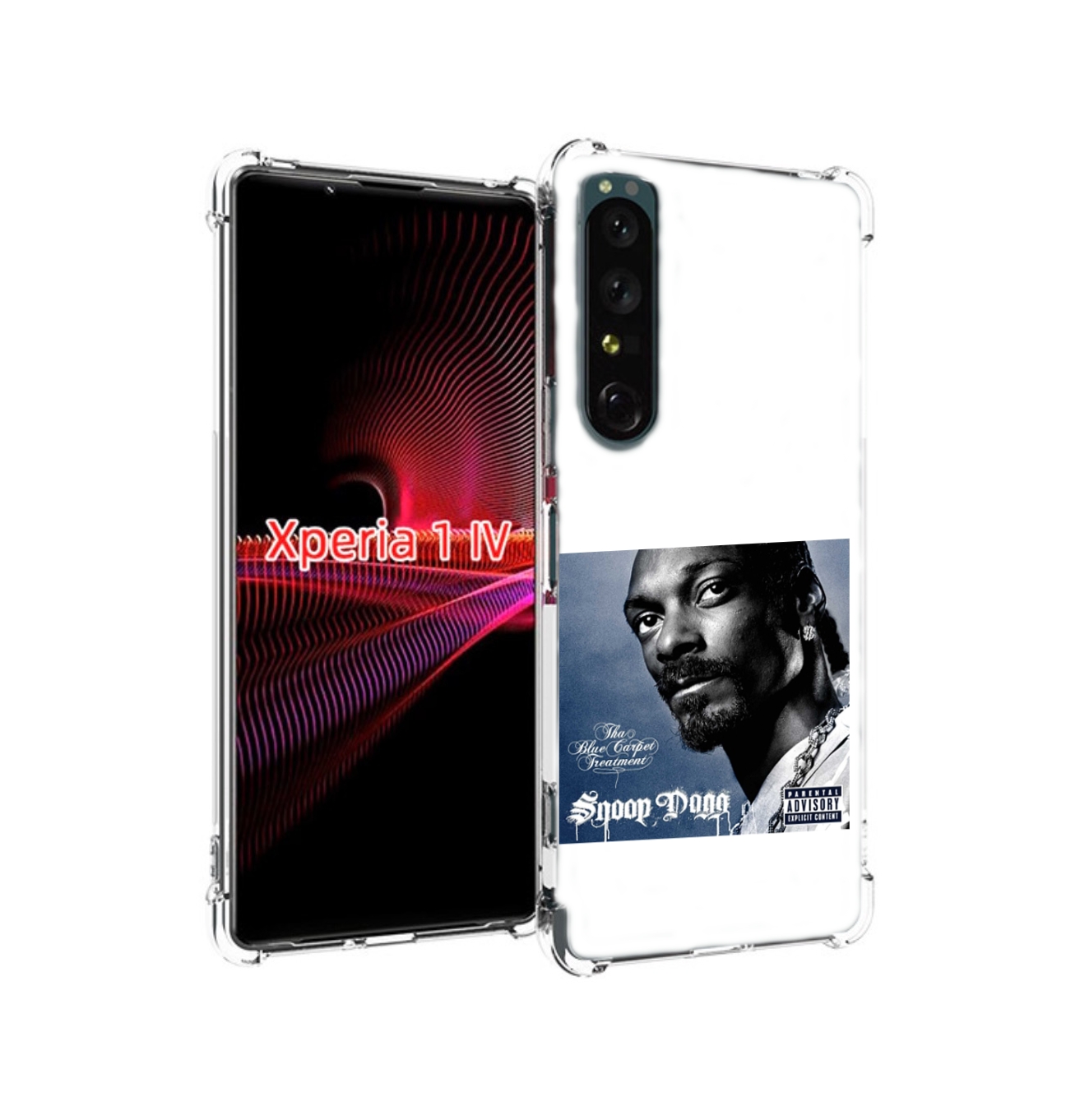 

Чехол Накладка Mypads Snoop Dogg Tha Blue Carpet Treatment для Sony Xperia 1 IV, Прозрачный, Tocco