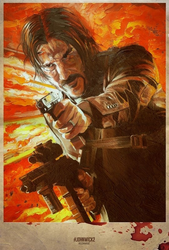 

Постер к фильму "Джон Уик 2" (John Wick Chapter Two) A2