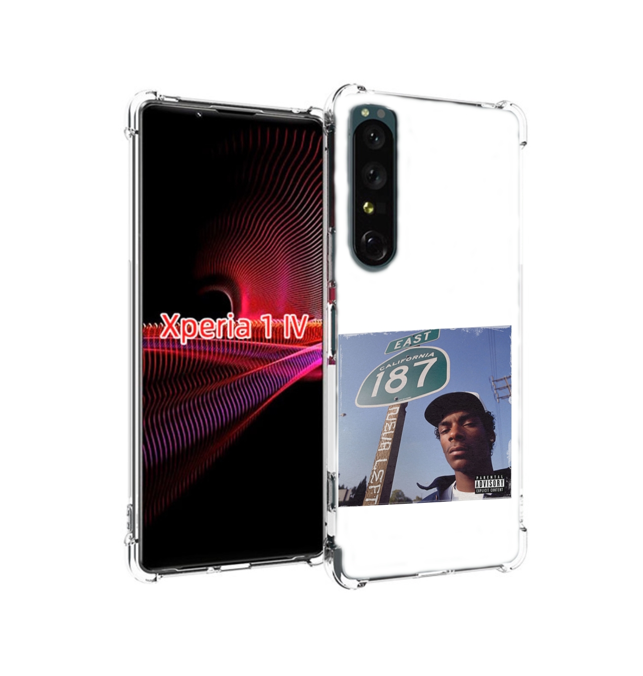 

Чехол Накладка Mypads Snoop Dogg Neva Left для Sony Xperia 1 IV, Прозрачный, Tocco