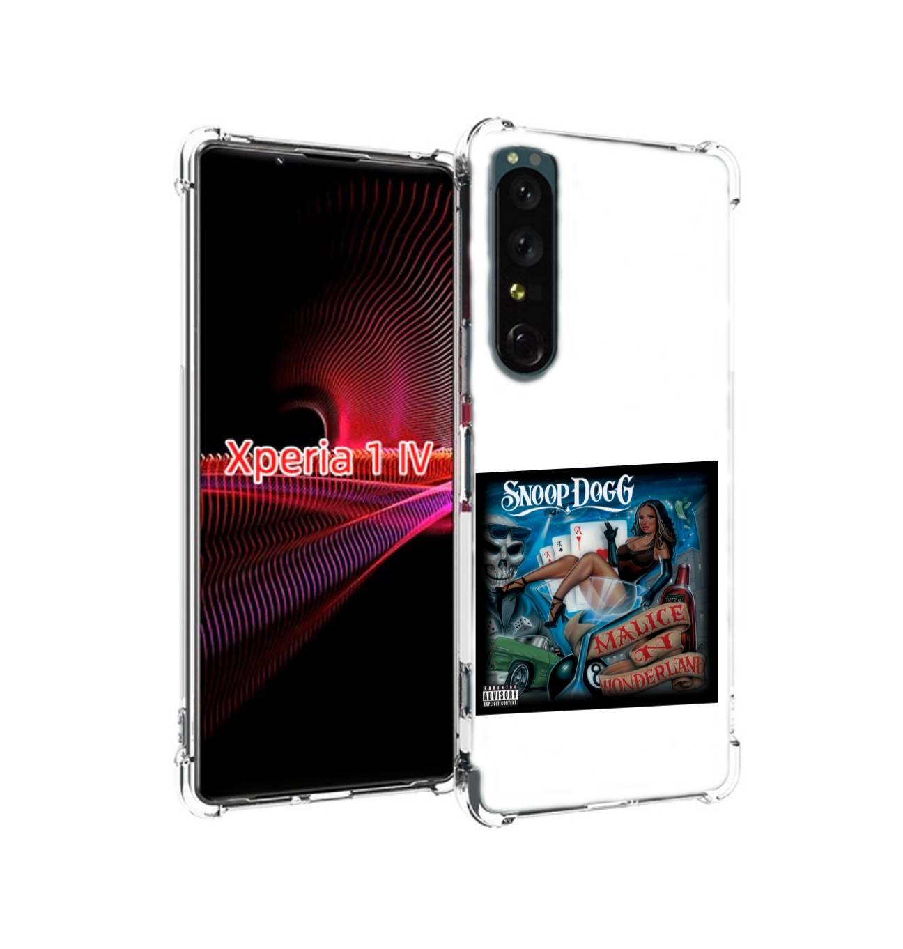 

Чехол задняя-панель-накладка-бампер MyPads Snoop Dogg MALICE N WONDERLAND для Sony Xper..., Прозрачный, Tocco