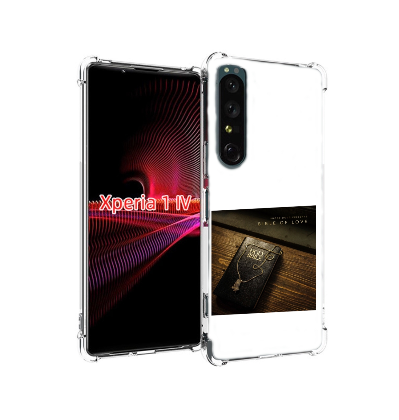 

Чехол Накладка Mypads Snoop Dogg Bible Of Love для Sony Xperia 1 IV, Прозрачный, Tocco