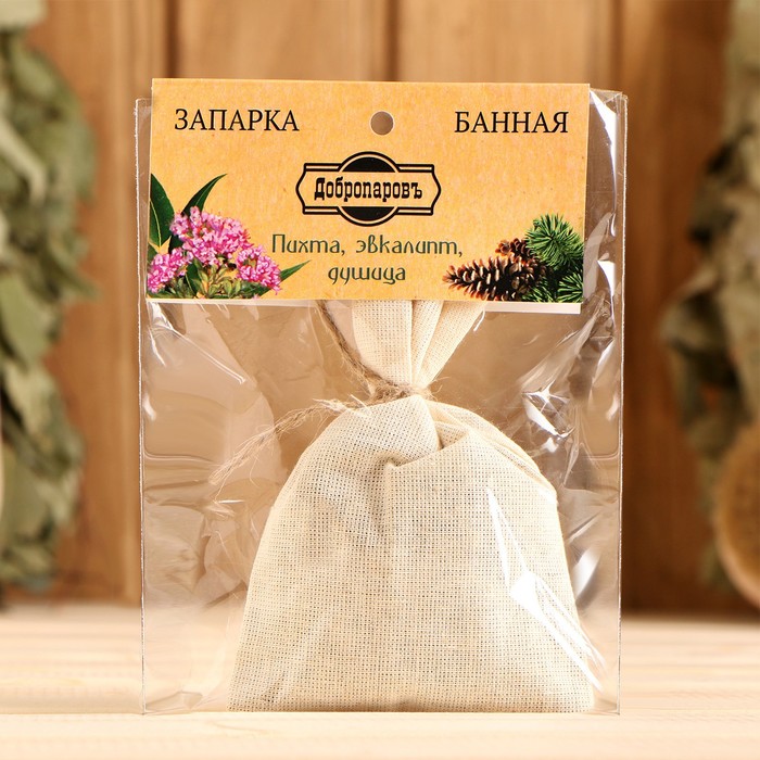 

Запарка для бани пихта эвкалипт душица Добропаровъ Р00011560 30 г