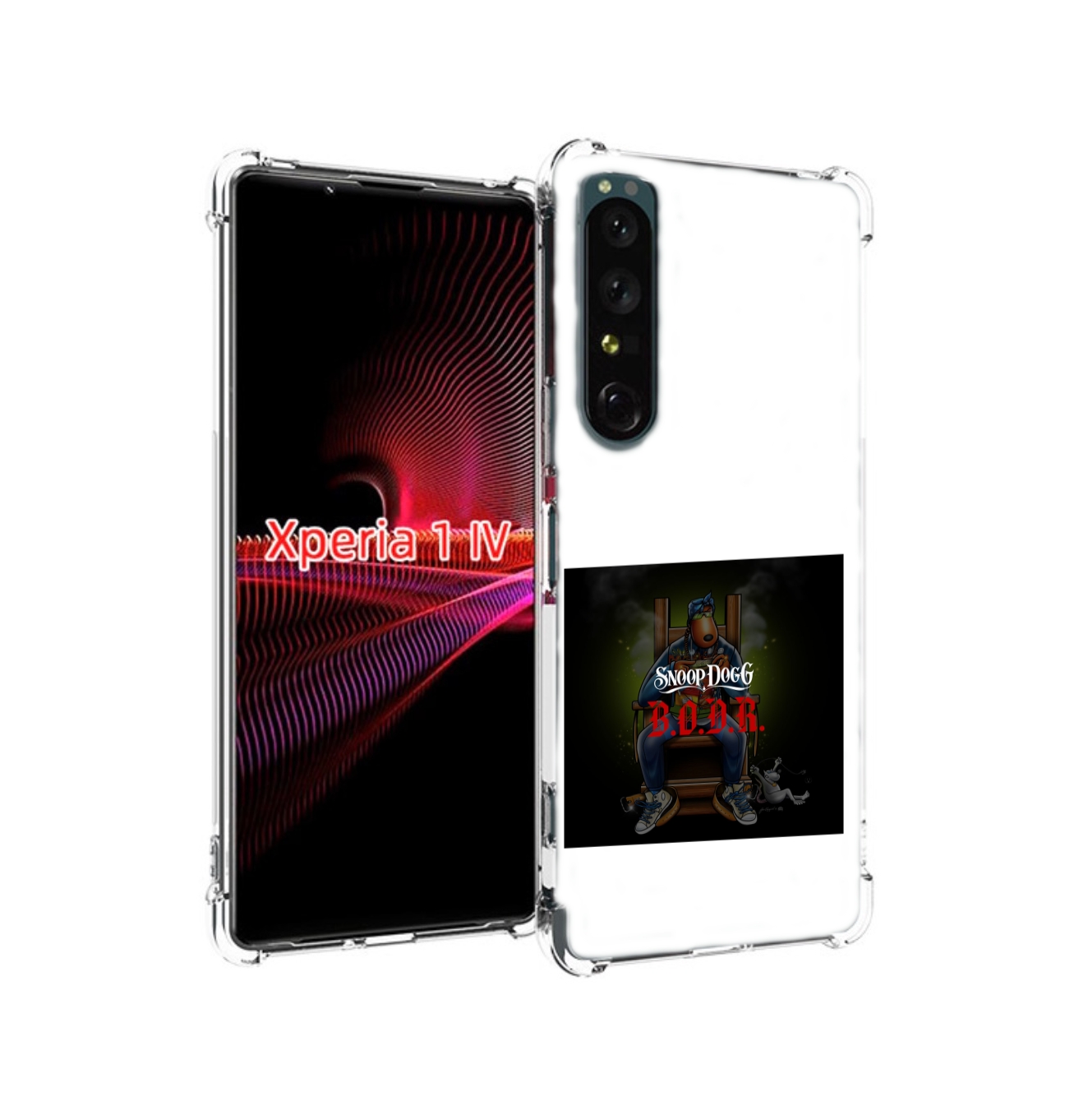 

Чехол Накладка Mypads Snoop Dogg B для Sony Xperia 1 IV, Прозрачный, Tocco