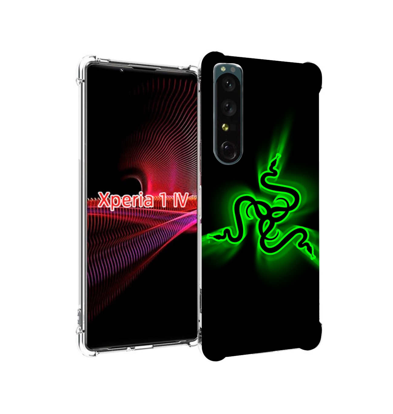 Чехол задняя-панель-накладка-бампер MyPads Razer для Sony Xperia 1 IV противоударный