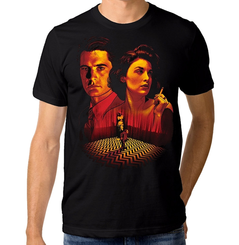 

Футболка мужская Dream Shirts Твин Пикс черная S, Черный, Твин Пикс