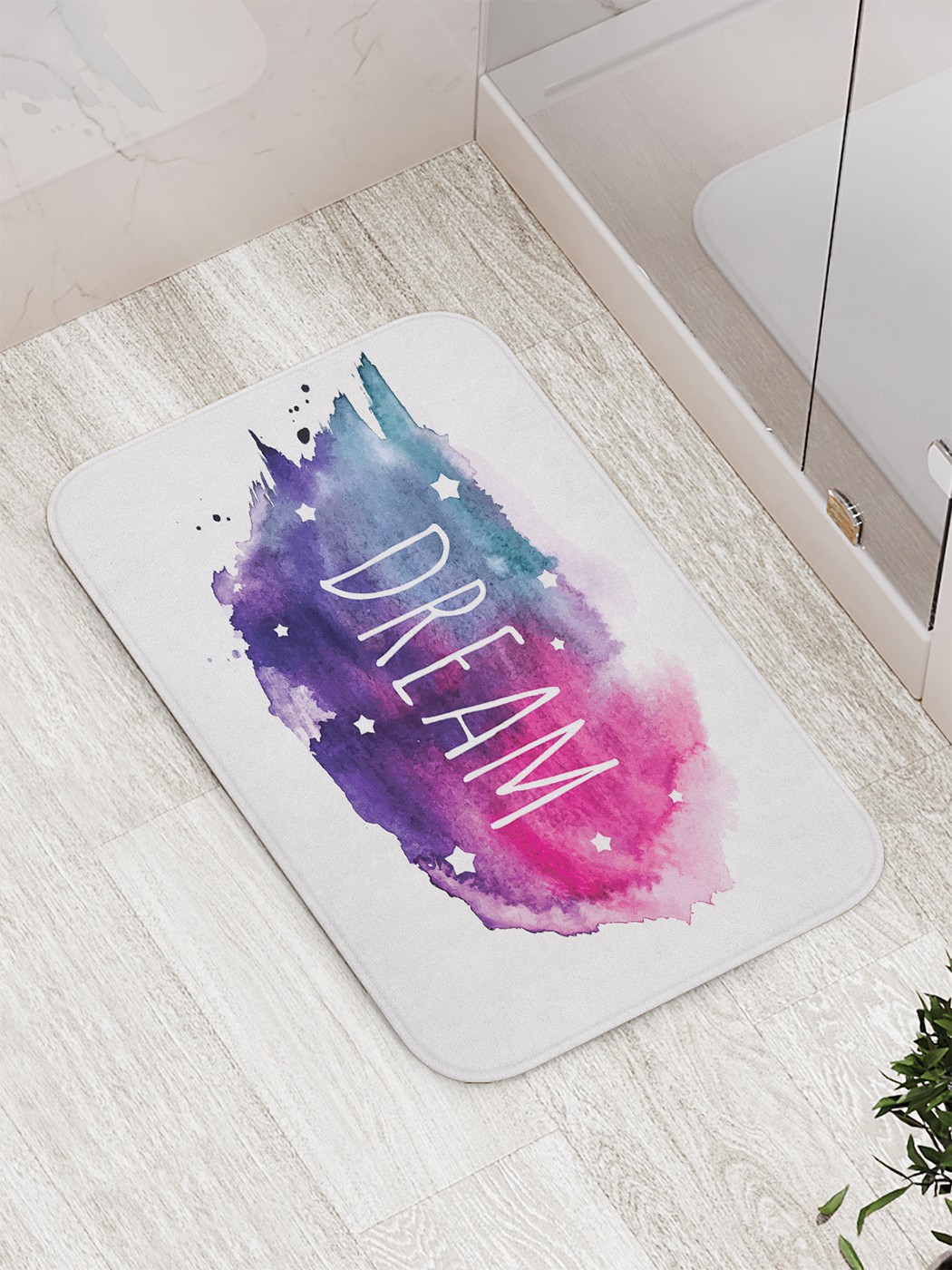 

Коврик противоскользящий для ванной, сауны, бассейна, 77х52 см bath_80129 JoyArty