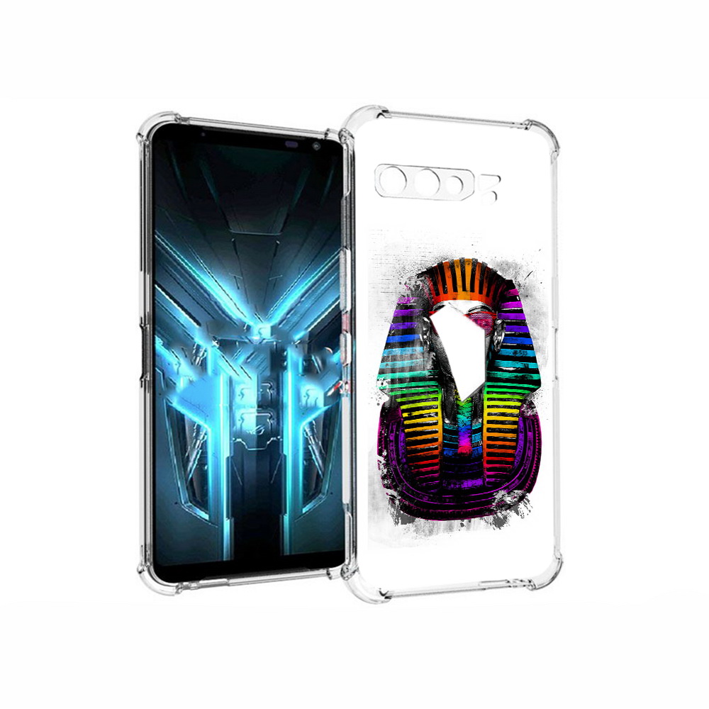 

Чехол MyPads Tocco для Asus ROG Phone 3 модная богиня, Прозрачный, Tocco