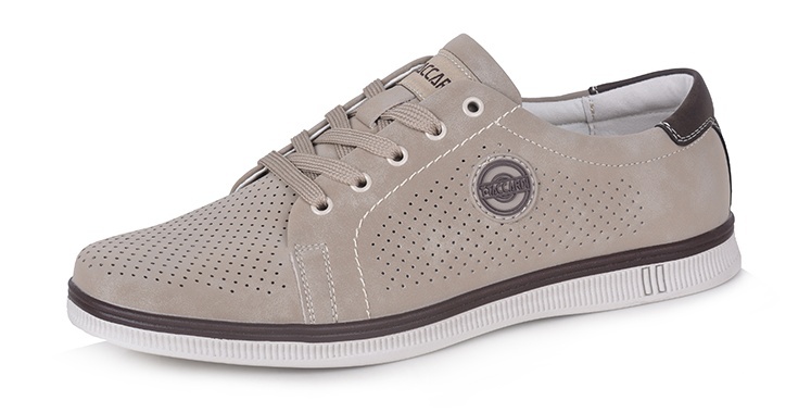 

Полуботинки мужские T.Taccardi 227796 бежевые 44 RU, Бежевый, 227796