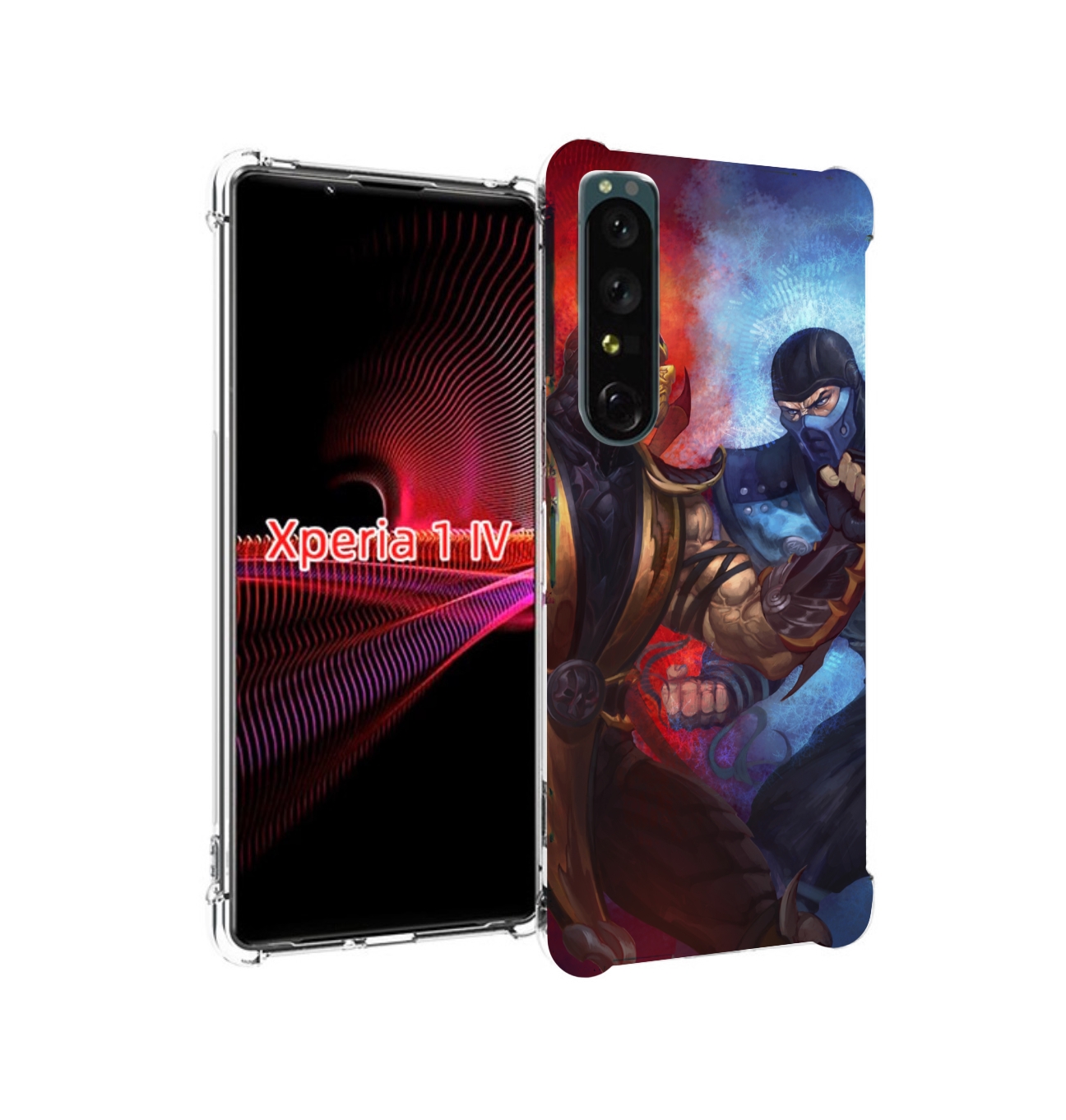 

Чехол накладка MyPads Mortal Combat art для Sony Xperia 1 IV, Прозрачный, Tocco
