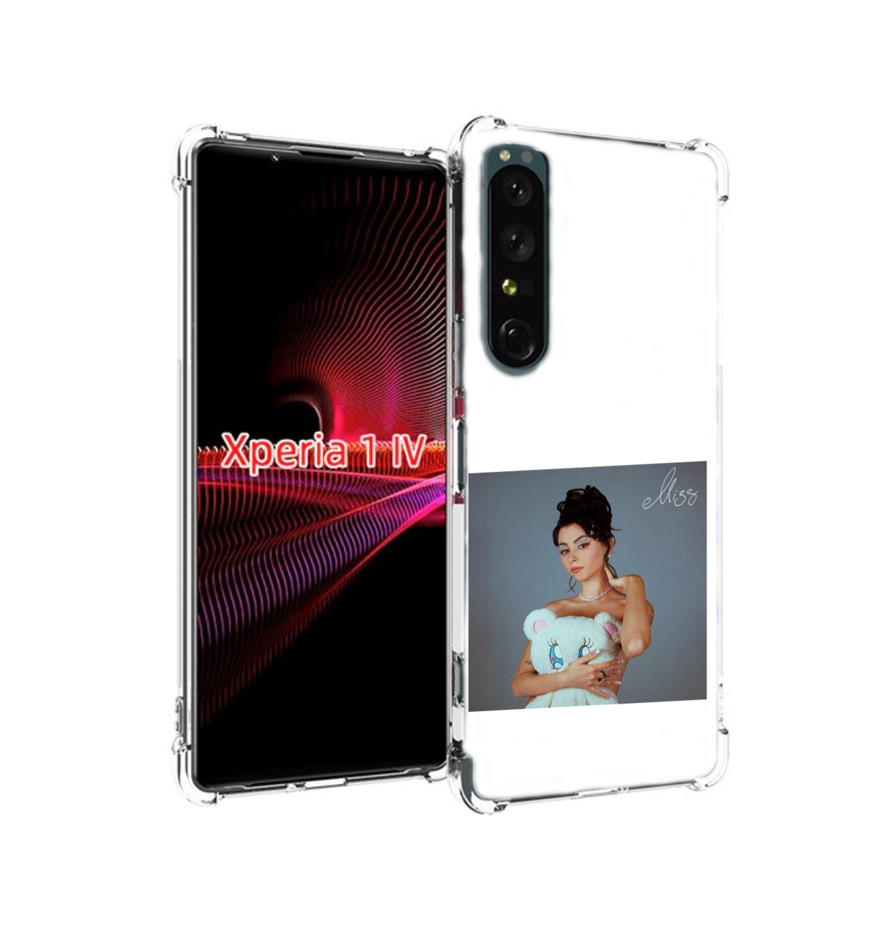 

Чехол задняя-панель-накладка-бампер MyPads Miss Дора для Sony Xperia 1 IV противоударный, Прозрачный, Tocco