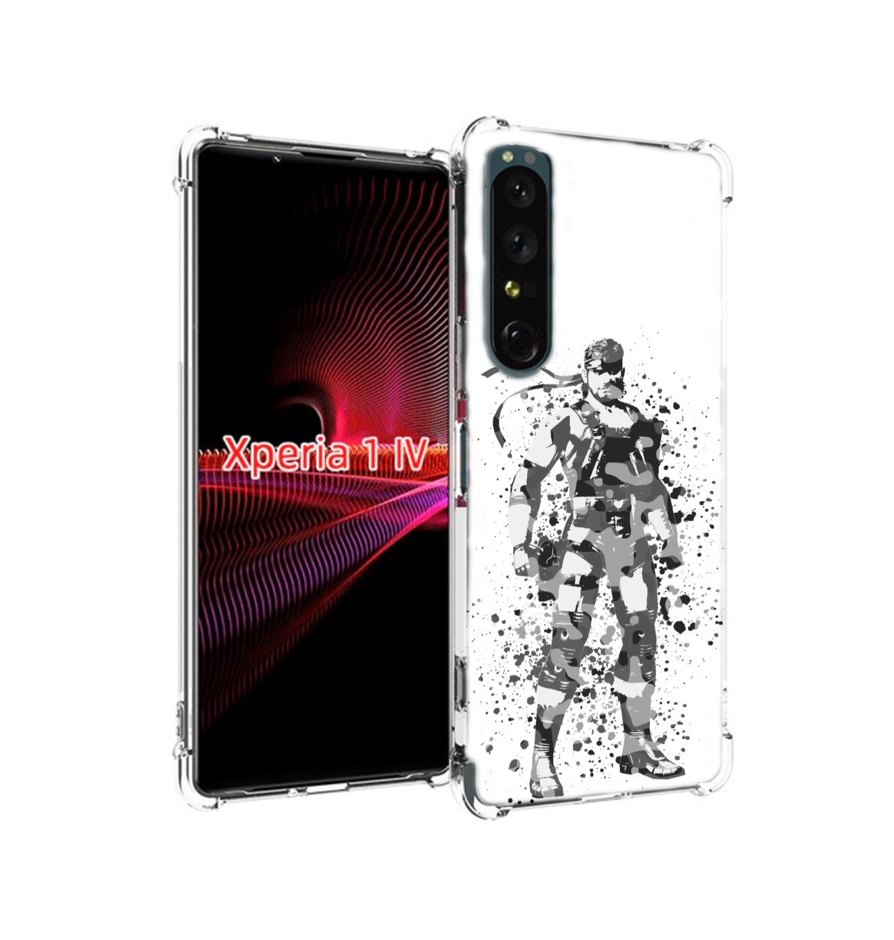 

Чехол накладка MyPads Metal Gear Solid Snakes для Sony Xperia 1 IV, Прозрачный, Tocco