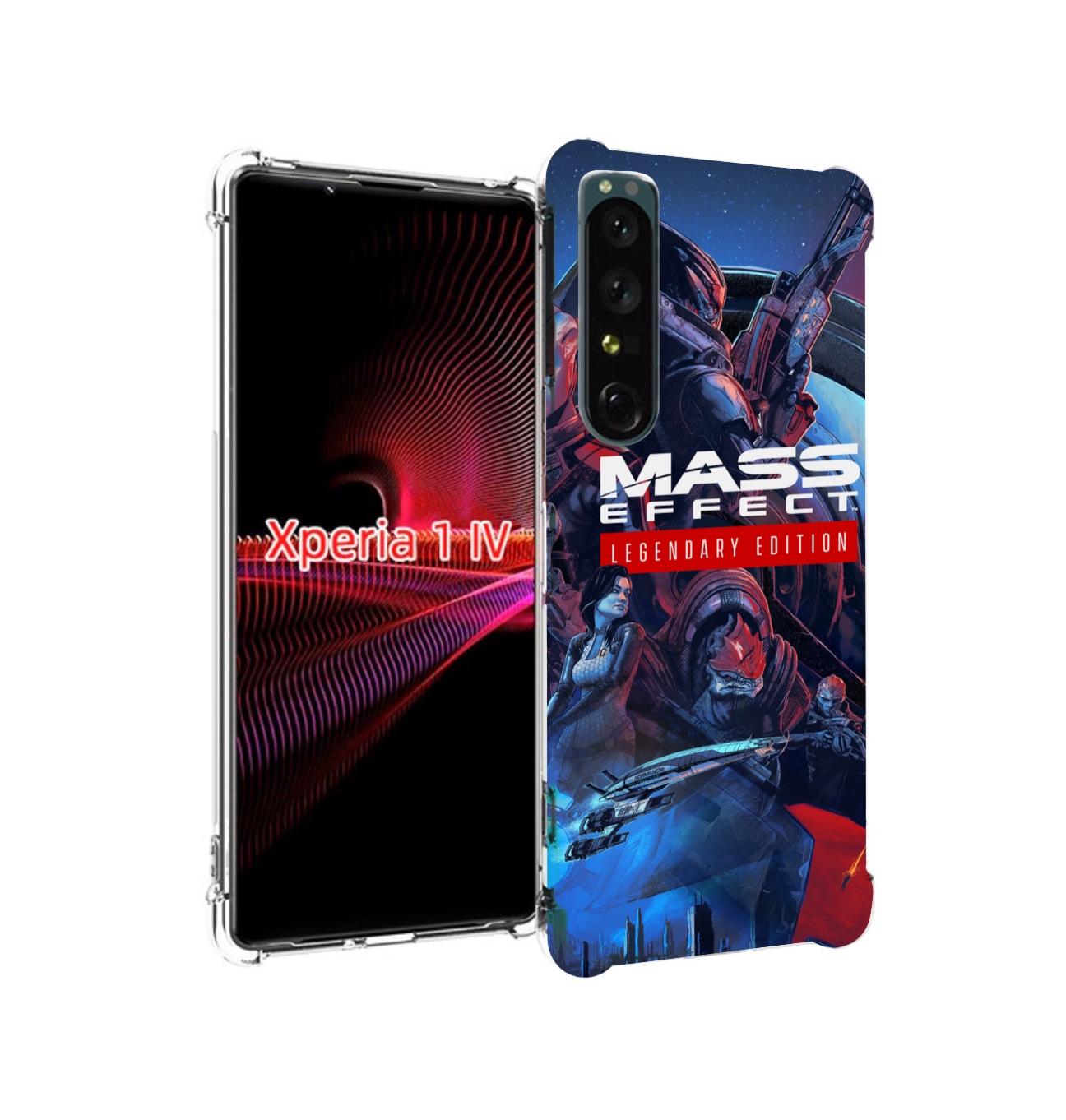

Чехол накладка MyPads Mass Effect Legendary Edition для Sony Xperi..., Прозрачный, Tocco