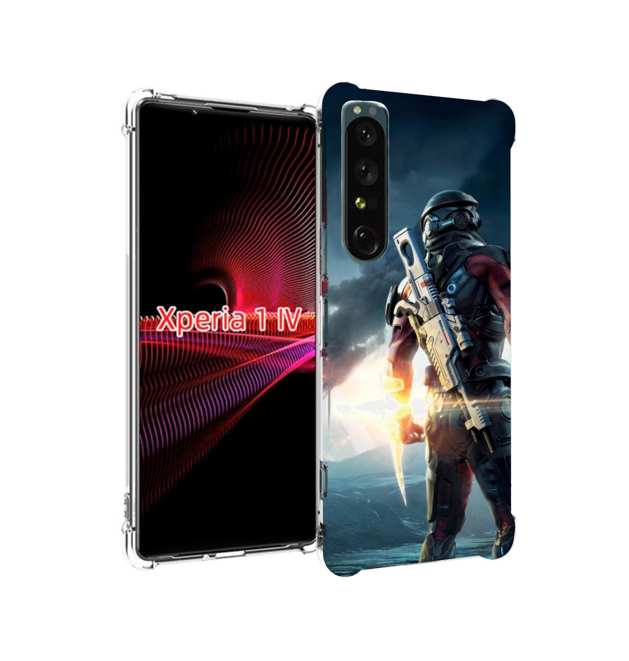 

Чехол накладка MyPads Mass Effect Andromeda Ryder для Sony Xperia ..., Прозрачный, Tocco