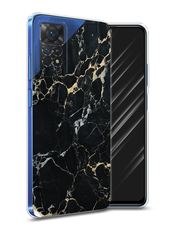 

Чехол Awog на Xiaomi Redmi Note 11 Pro/11 Pro 5G/11E Pro "Черный мрамор уголок", Разноцветный, 314850-3