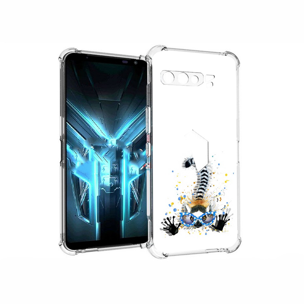 

Чехол MyPads Tocco для Asus ROG Phone 3 лямур, Прозрачный, Tocco