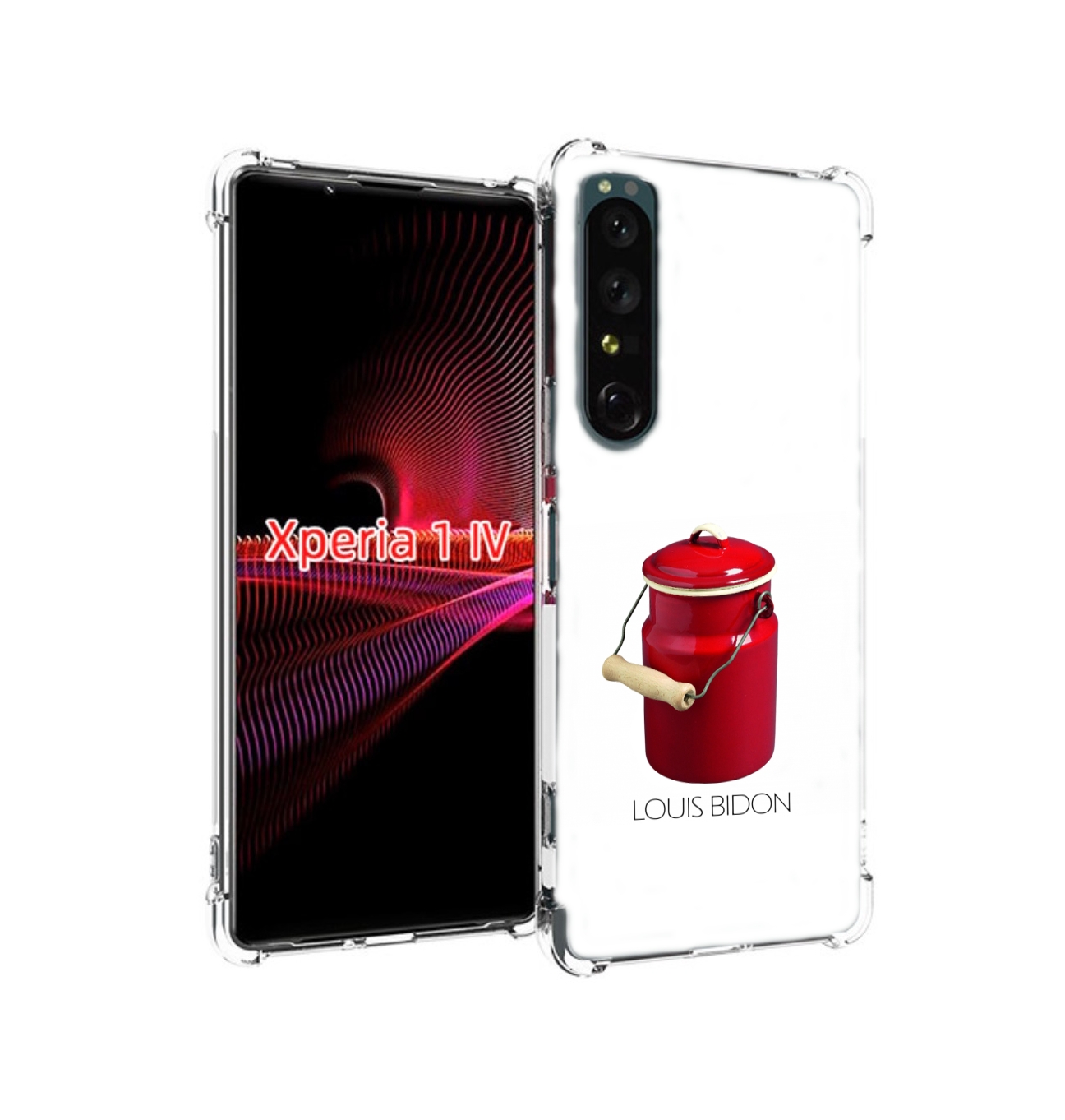 

Чехол накладка MyPads Louis-bidon для Sony Xperia 1 IV, Прозрачный, Tocco