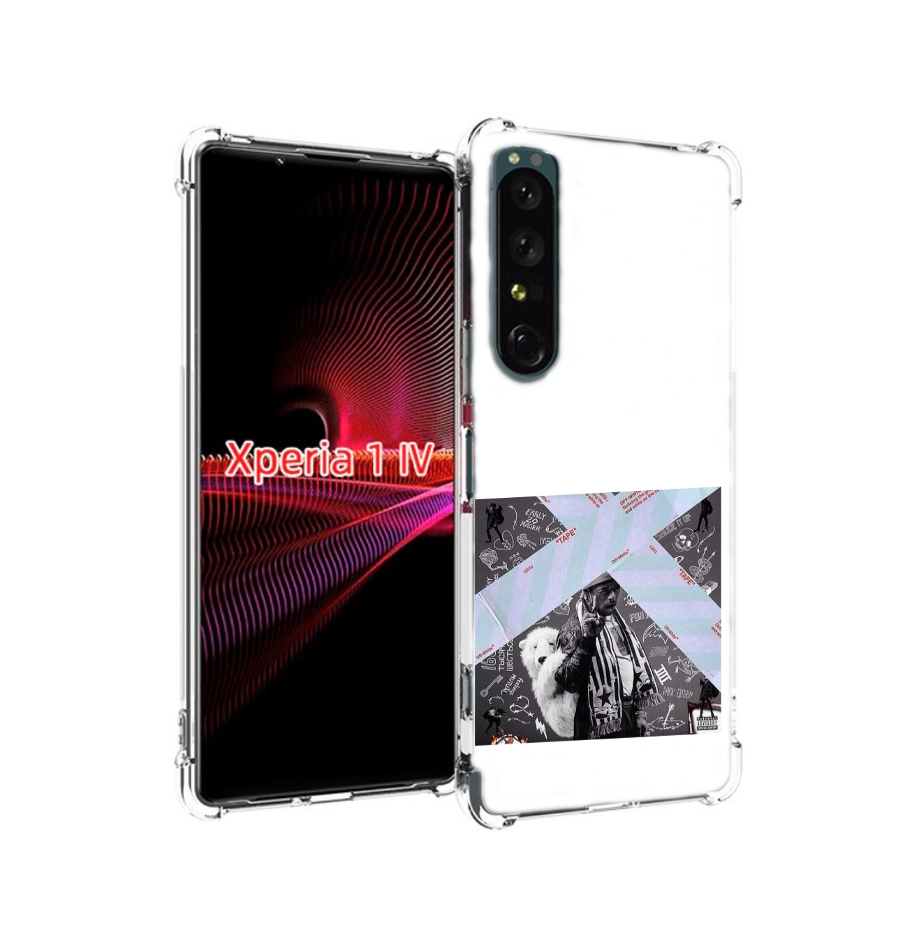 

Чехол накладка MyPads Lil Uzi Vert - Luv Is Rage 2 для Sony Xperia..., Прозрачный, Tocco