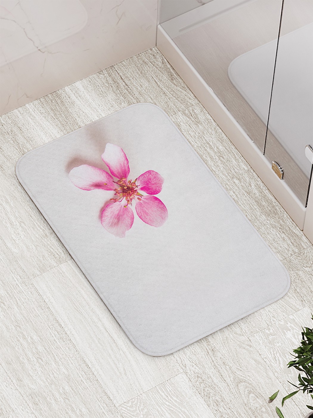 

Коврик противоскользящий для ванной, сауны, бассейна, 77х52 см bath_80051 JoyArty