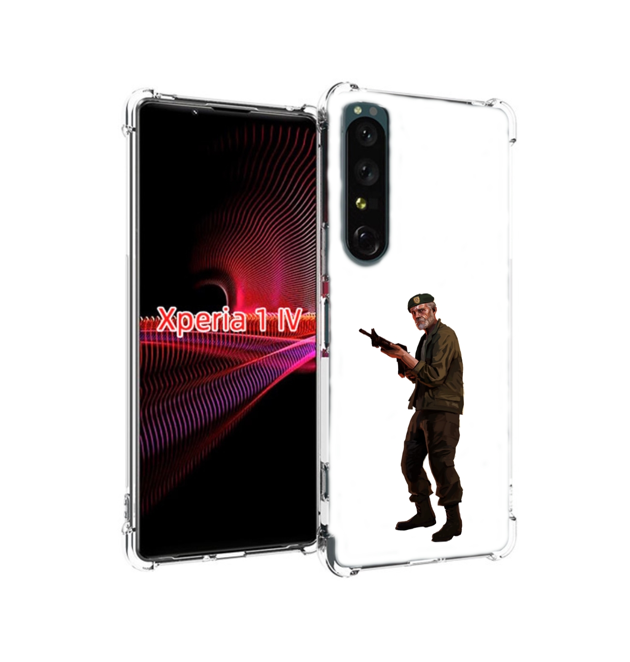 

Чехол накладка MyPads Left-4-Dead-2 для Sony Xperia 1 IV, Прозрачный, Tocco