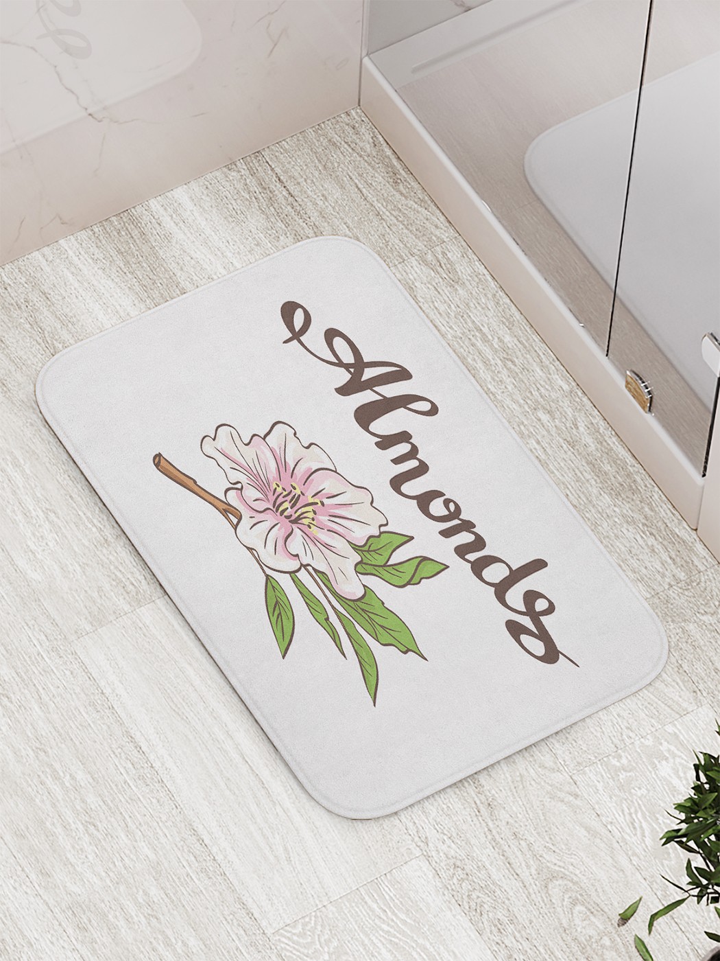 

Коврик противоскользящий для ванной, сауны, бассейна, 77х52 см bath_80046 JoyArty