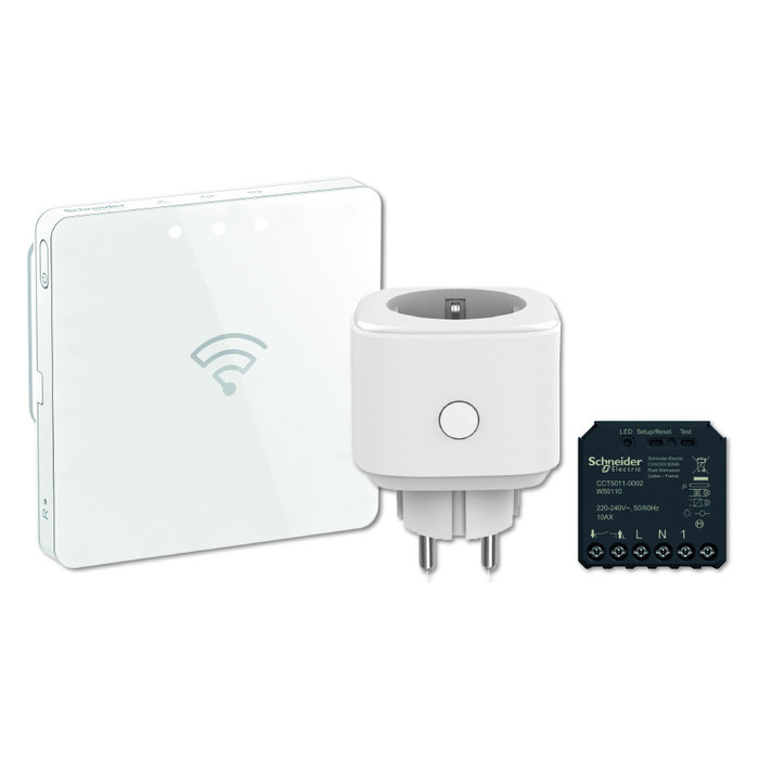 

SE Wiser Набор Старт IP-шлюз, SMartPlug, Микромодуль вык-ля, WiFi, ZigBee 3.0