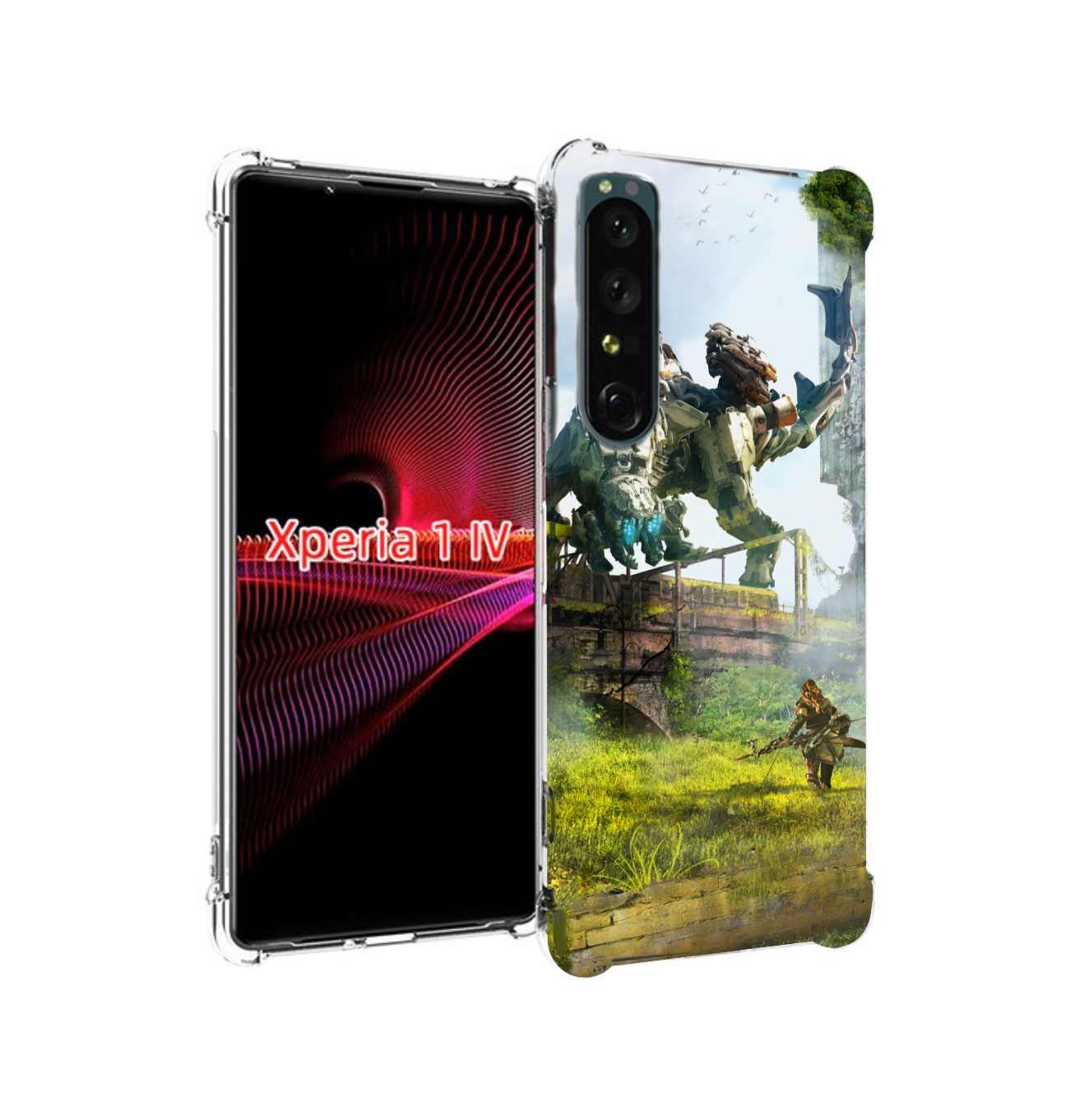 

Чехол накладка MyPads Horizon Zero Dawn для Sony Xperia 1 IV, Прозрачный, Tocco