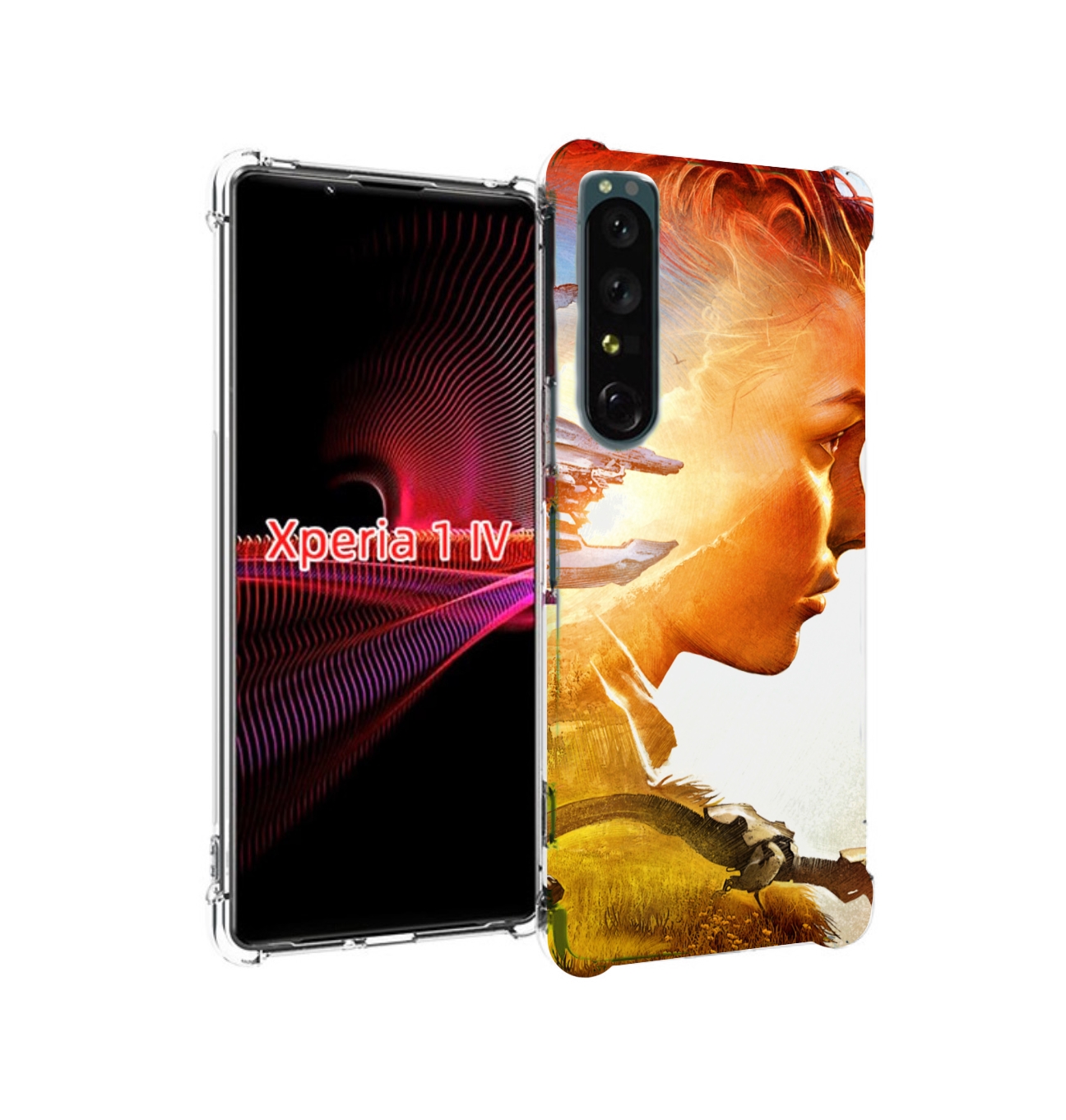 

Чехол накладка MyPads Horizon Zero Dawn art для Sony Xperia 1 IV, Прозрачный, Tocco