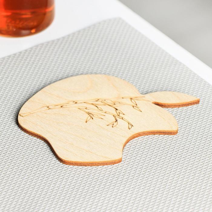 

Подставка под горячее Apple, 8,5×10 см