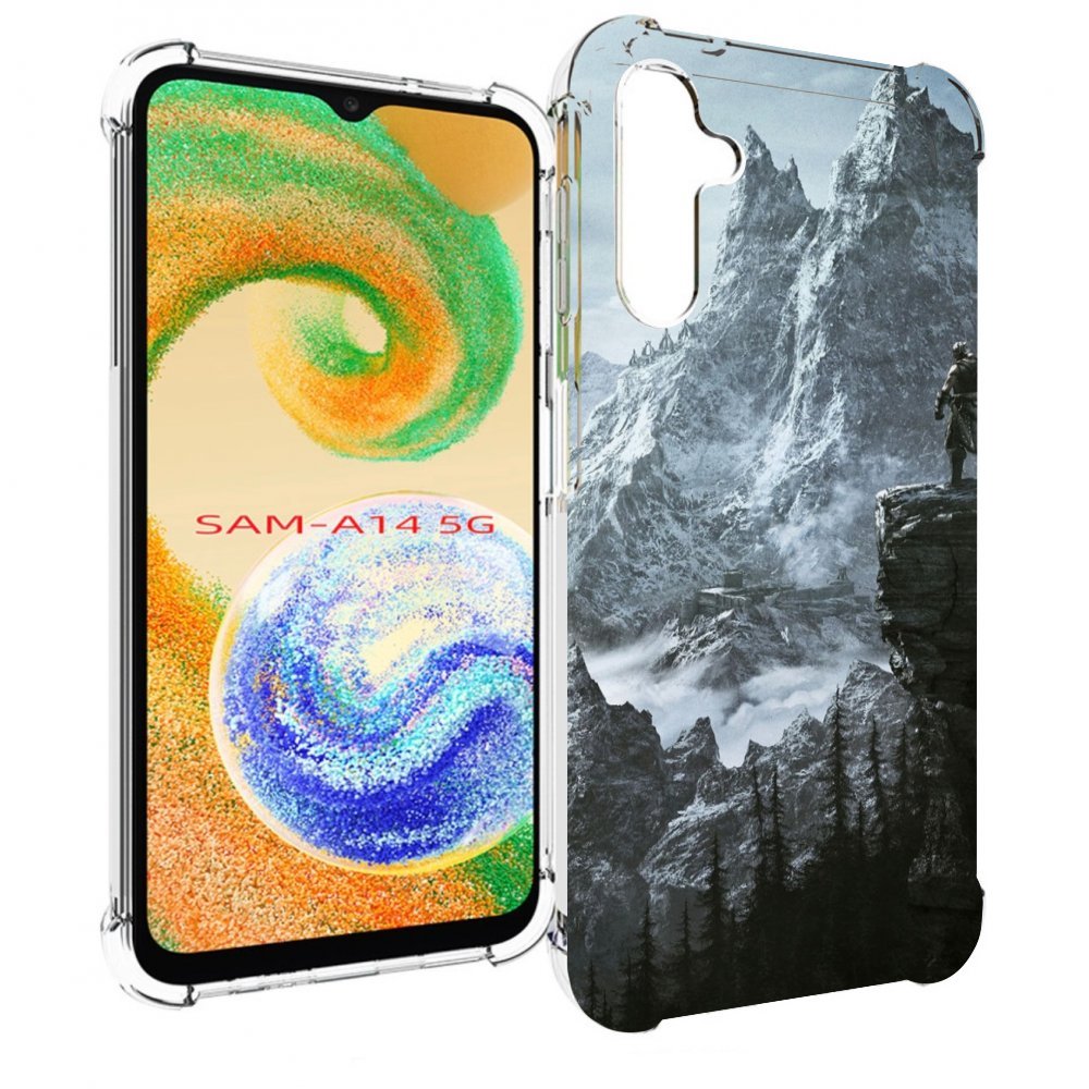 

Чехол Mypads The Elder Scrolls V Skyrim Для Samsung Galaxy A14 5G, Прозрачный, Tocco