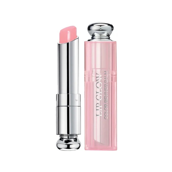 Бальзам для губ Dior Addict Lip Glow увлажняющий тон Pink 001, 3,2 г бальзам для губ makeup revolution pout balm увеличение объема тон pink 2 5 г