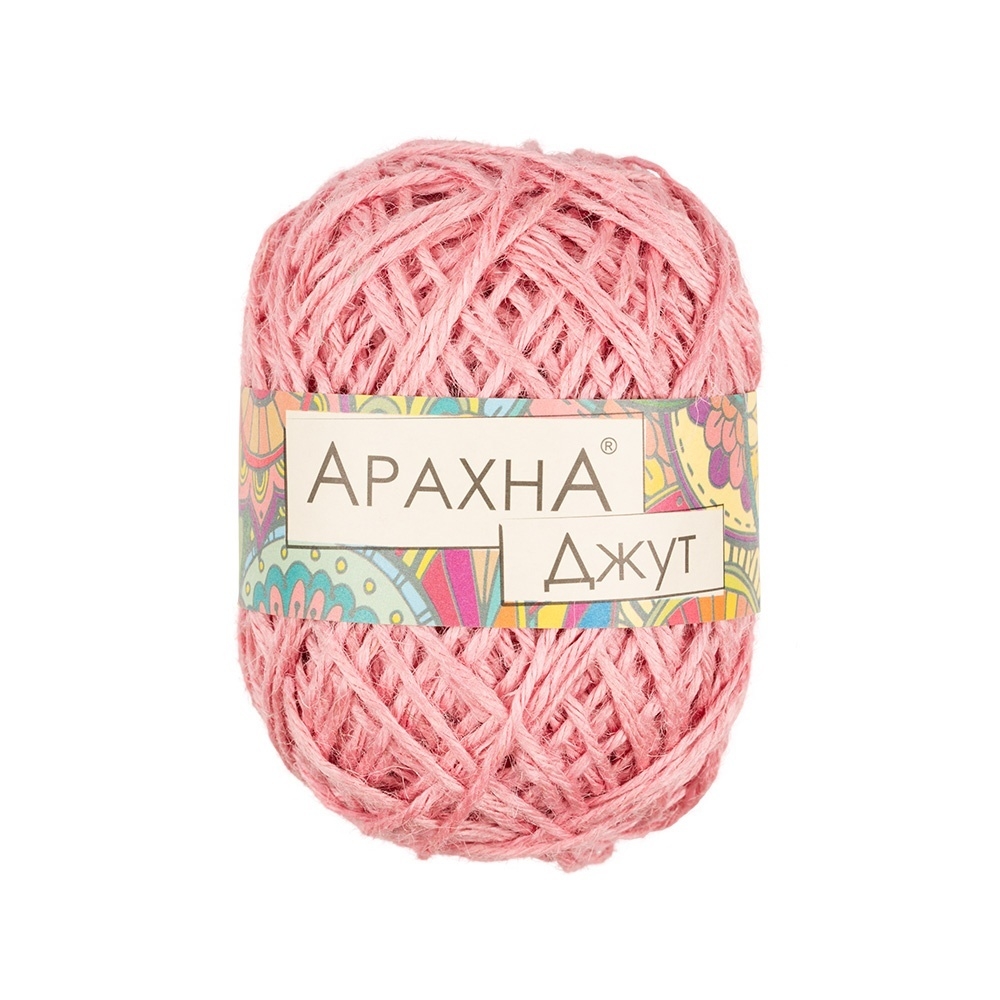 фото Пряжа arachna jute №018 светлый розовый