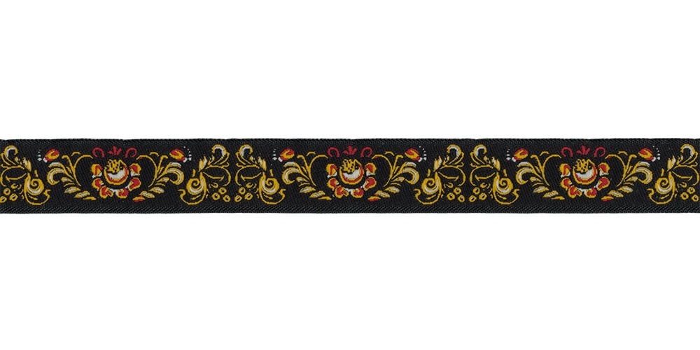 

Лента Gamma 16 мм 10 м отделочная цвет черный