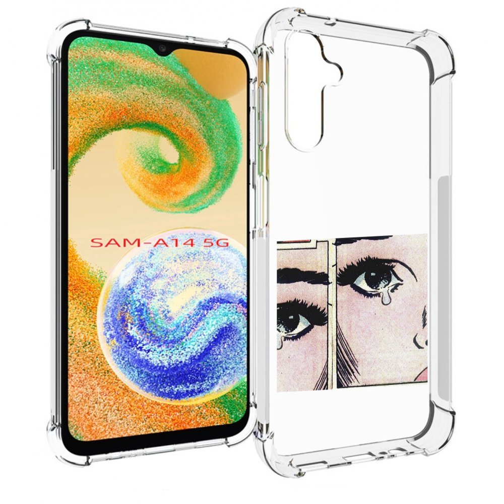 

Чехол Mypads Suicideboys - Radical Suicide Для Samsung Galaxy A14 5G, Прозрачный, Tocco