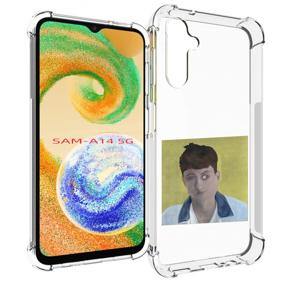 

Чехол Mypads Stay Ugly Boulevard Depo Для Samsung Galaxy A14 5G, Прозрачный, Tocco
