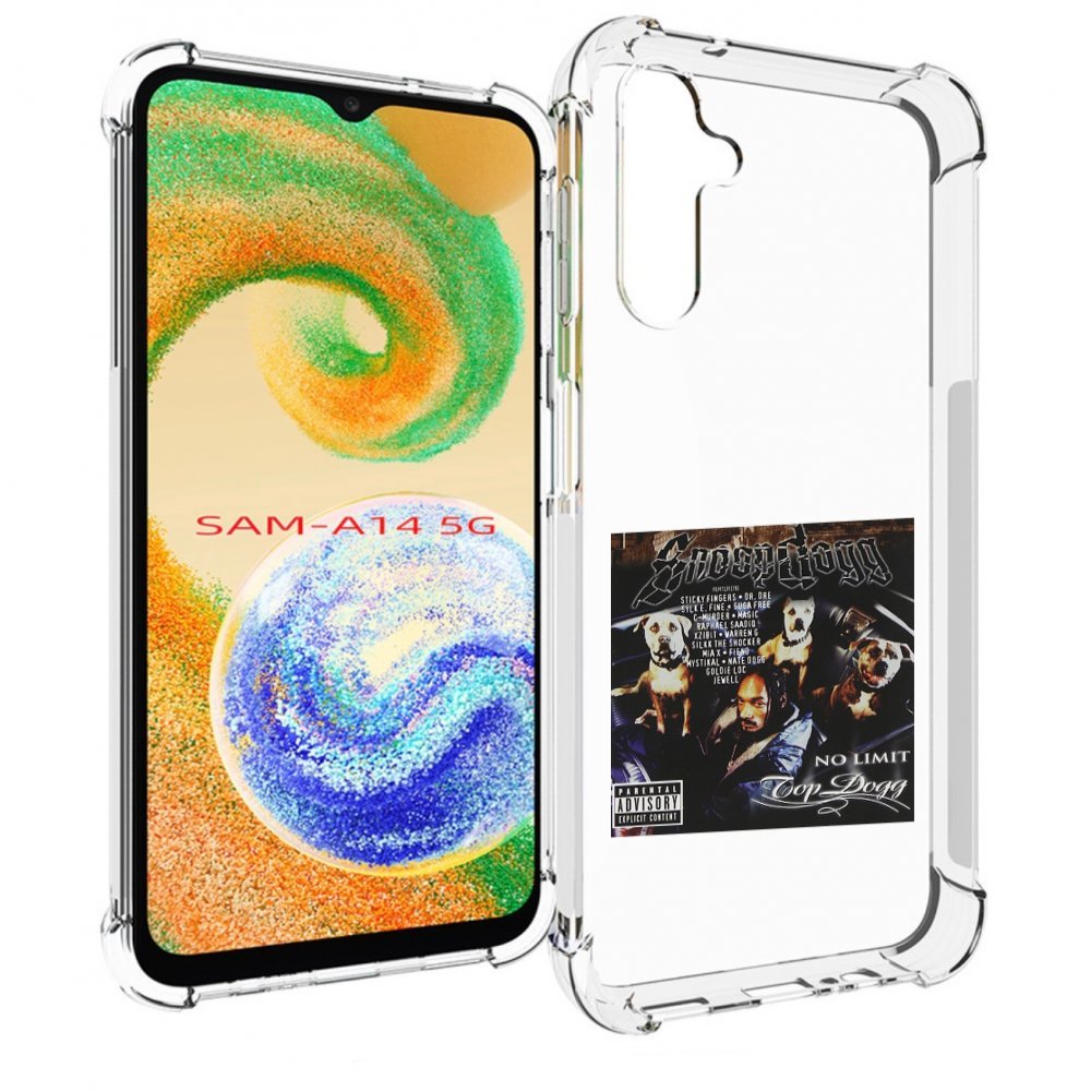 

Чехол Mypads Snoop Dogg No Limit Top Dogg Для Samsung Galaxy A14 5G, Прозрачный, Tocco