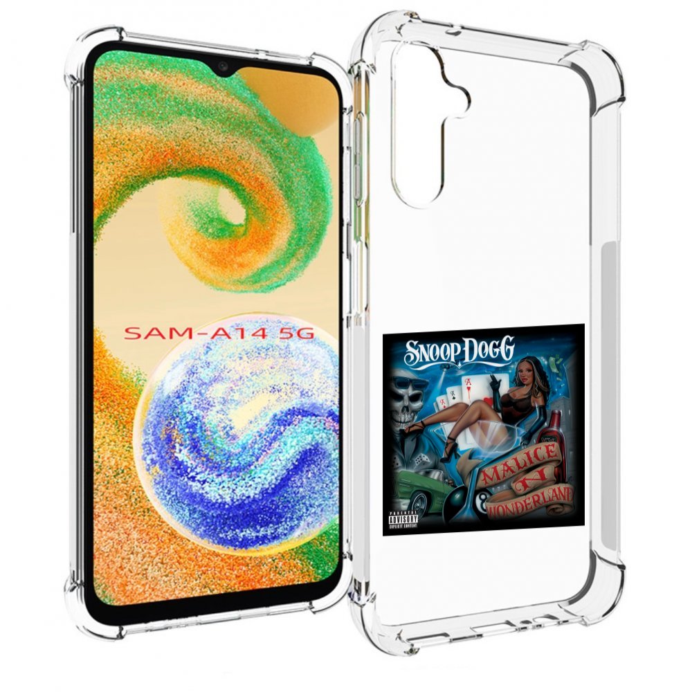

Чехол Mypads Snoop Dogg Malice N Wonderland Для Samsung Galaxy A14 5G, Прозрачный, Tocco